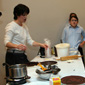 Pastry Chef Mrs. Rivka Turner gives a dessert demo